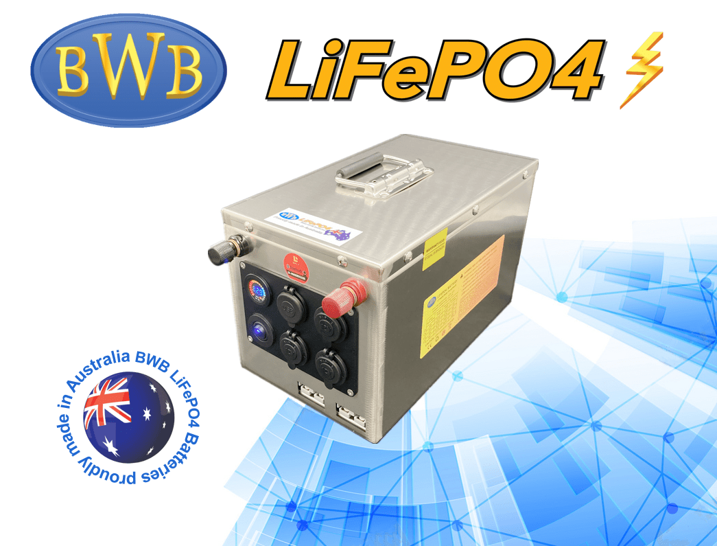 BWB 100Ah 12V LiFePO₄ Lithium Battery (Optional Bluetooth Monitoring) — Australian Made — photo 5