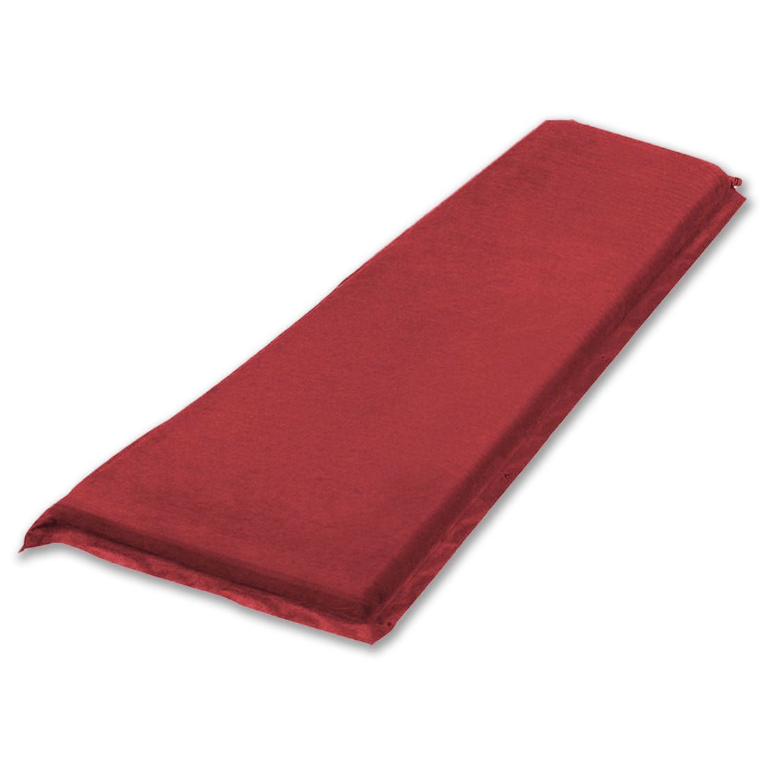Self-Inflating Suede Camping Mattress – 8cm Thick Air Bed Sleeping Mat – Joinable, Beige
