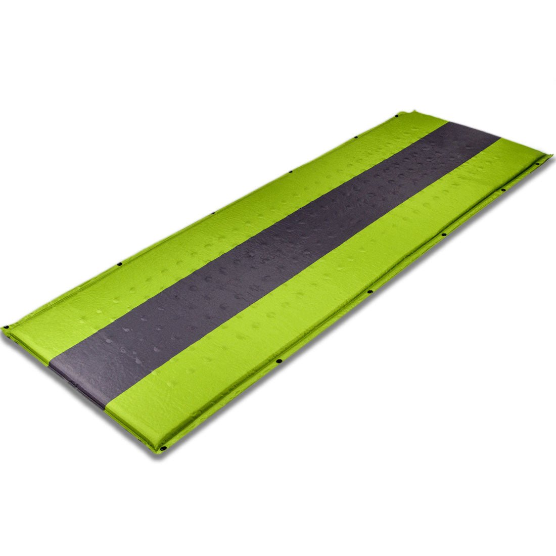 Self-Inflating Camping Mattress – 5cm Thick Camping Air Bed – Joinable, Green