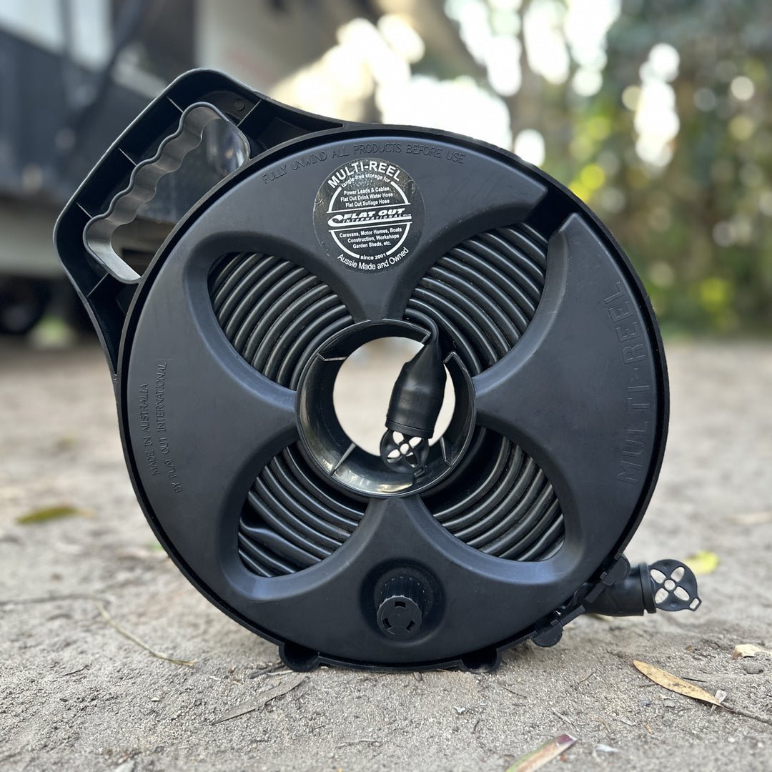 Flat Out 6m Sullage Hose Kit (25mm) – Compact Multi-Reel — photo 2