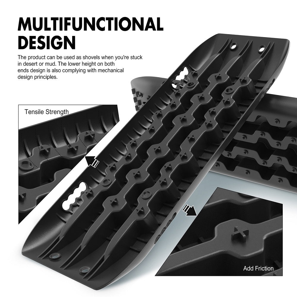 X-BULL Recovery Tracks Gen 2.0 for Sand, Snow and Mud - Black — photo 9