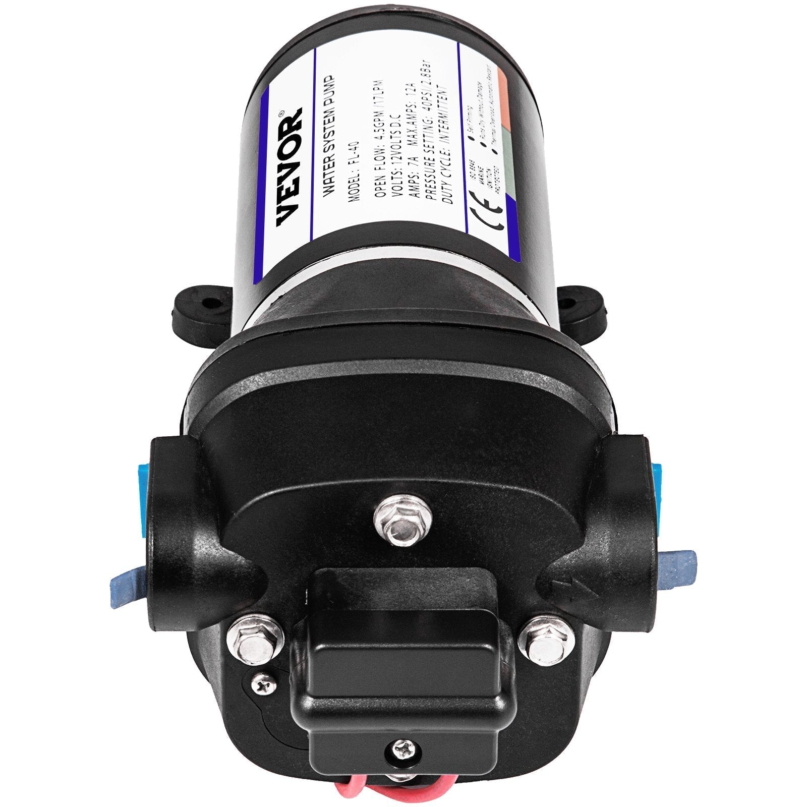 12V Water Pump FL-40 High Pressure 17LPM – Caravan, Boat, Camping, Washdown — photo 9