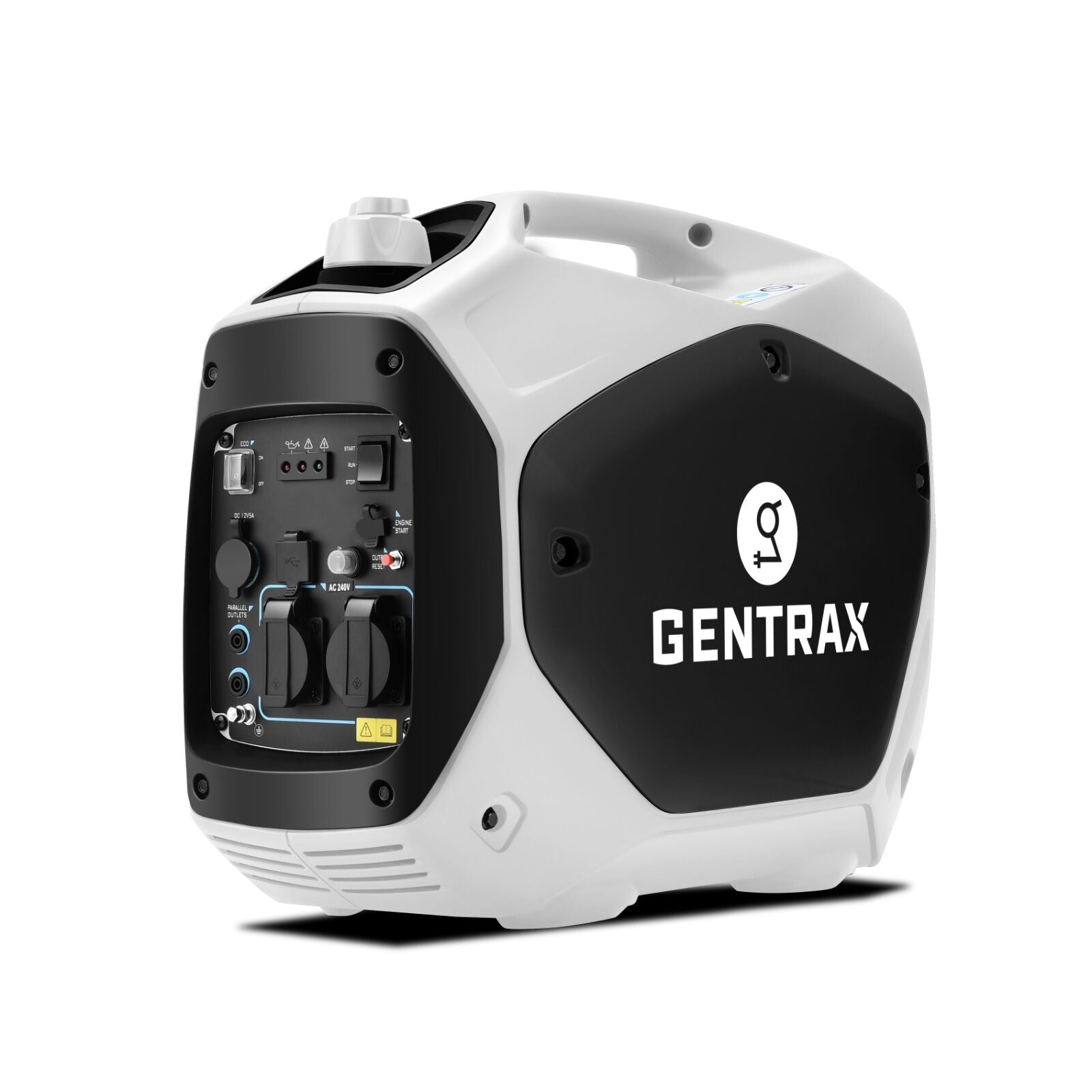 Gentrax 2200W Generator – Pure Sine Wave Inverter, Quiet, Portable Power for Camping & Caravans (2kW Rated Output)