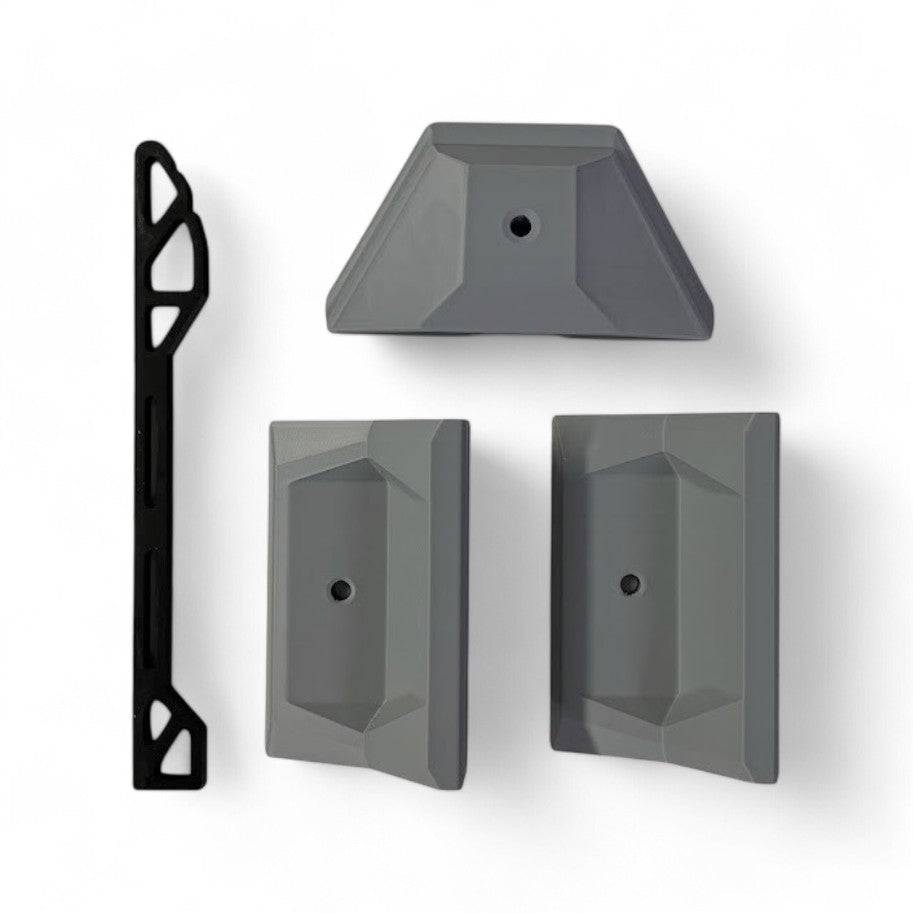 Starlink Mini Roof Rack Mount – 3-Point T-Slot System (Optional Clear Shield & Stainless Bolts) — photo 4