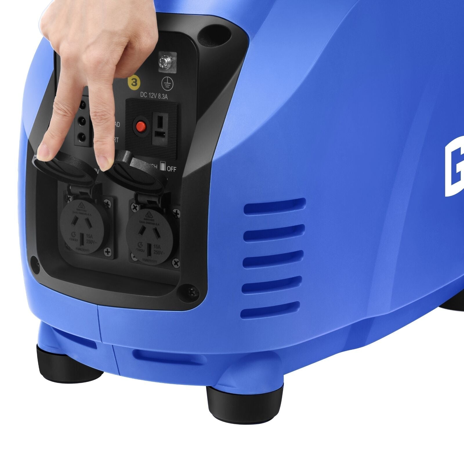 Gentrax 2500W Generator – Pure Sine Wave Inverter, Quiet, Portable Power for Camping & Caravans (2.2kW Rated Output) — photo 5