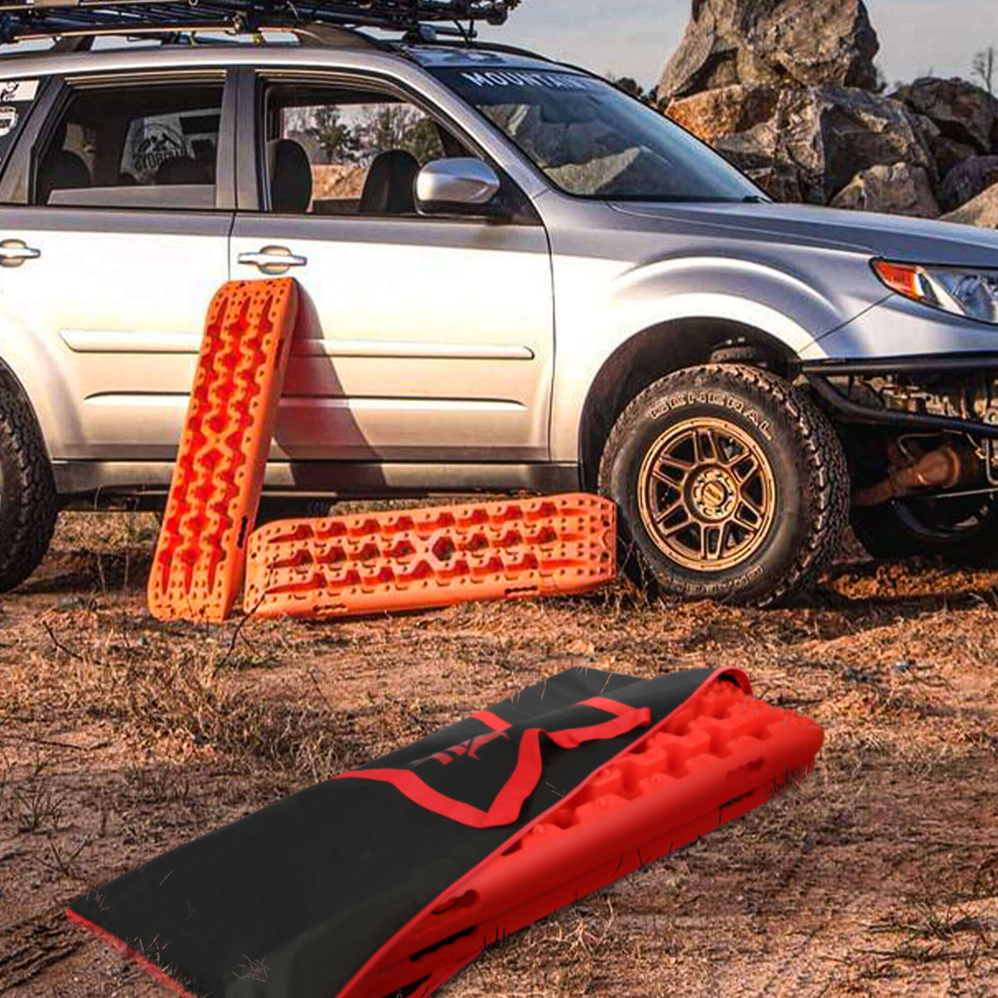 X-BULL Recovery Tracks Carry Bag – Heavy-Duty 4WD Storage (Black) — photo 8
