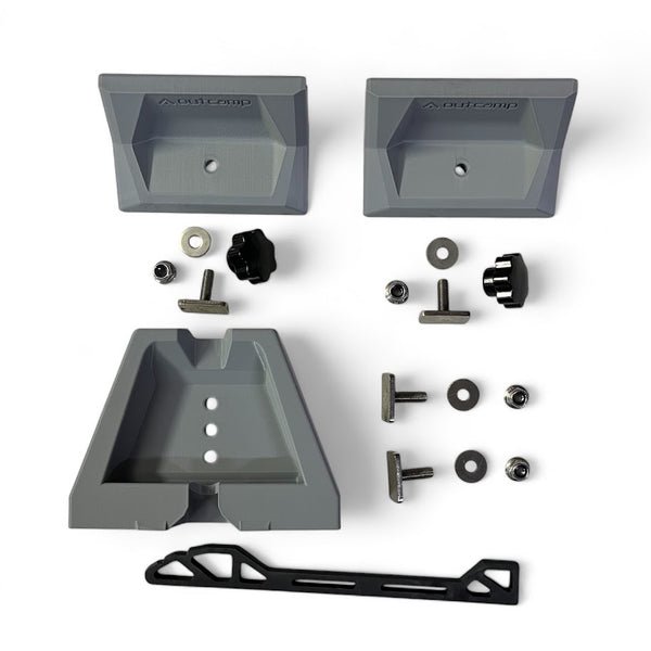 Starlink Gen 3 Roof Rack Mount – Flat Secure 3-Point System (Black / Grey) — photo 3