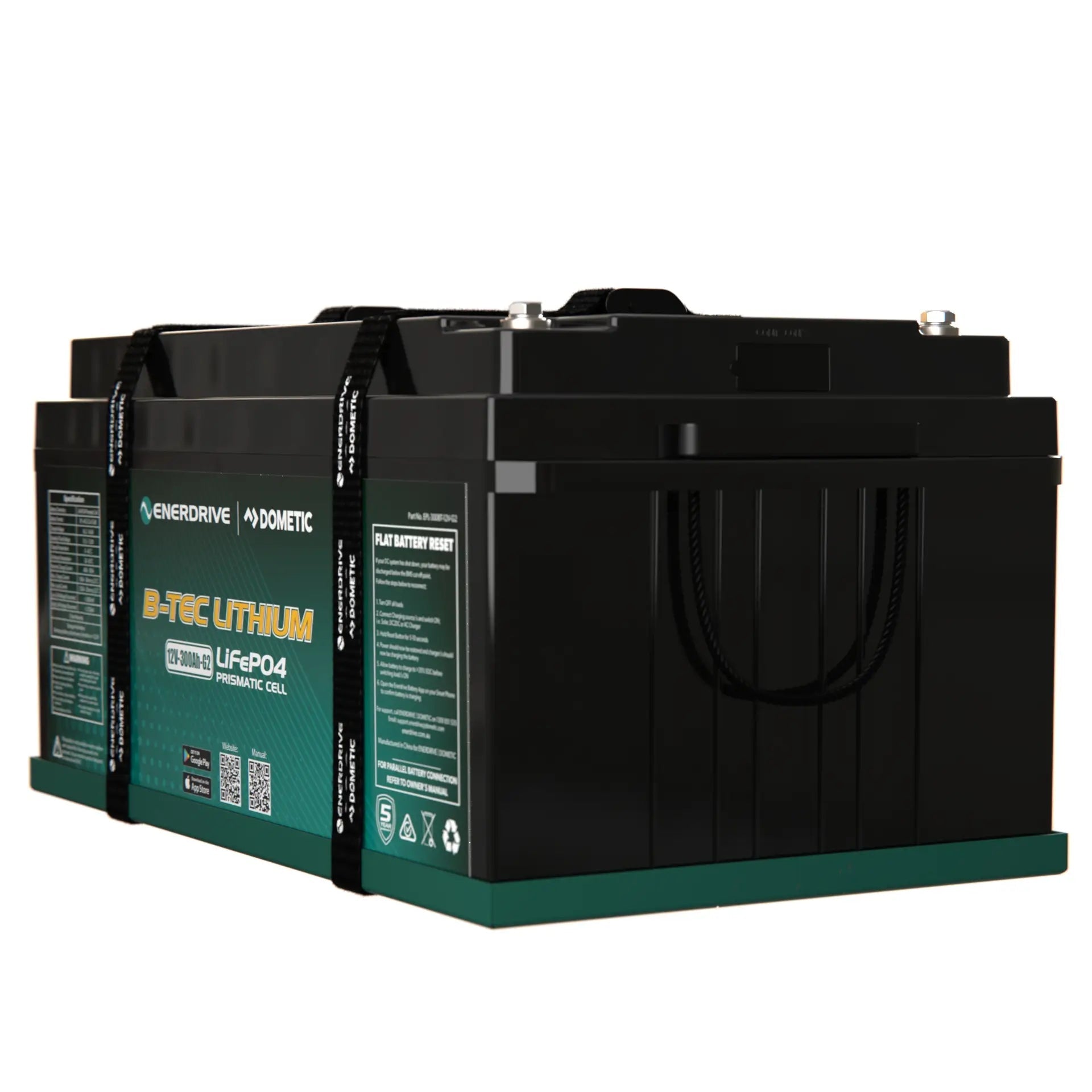 Enerdrive B-TEC 300Ah 12V Gen2 LiFePO₄ Battery — photo 3