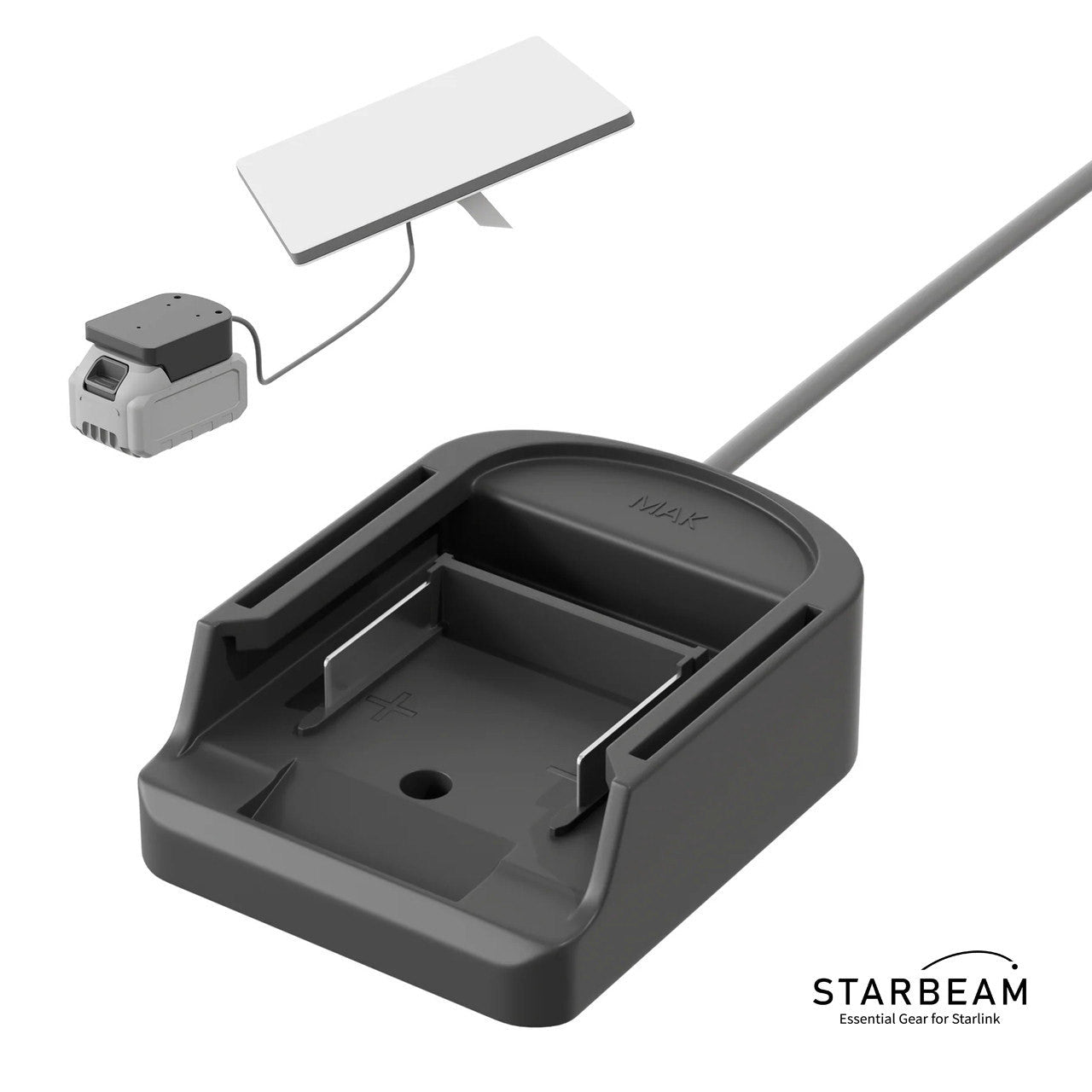 Starlink Mini Power Tool Battery Adapter – 18V Battery Compatible (Milwaukee, DeWalt, Makita, Ryobi) — photo 7