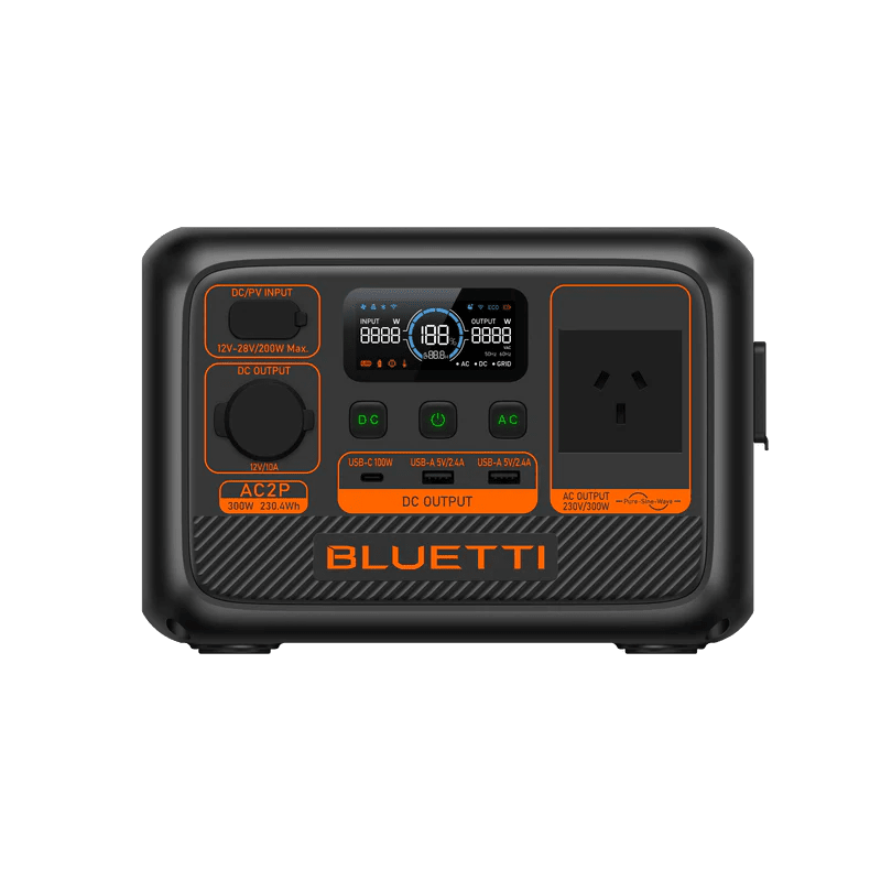 BLUETTI AC2P Portable Power Station – 300W 230Wh