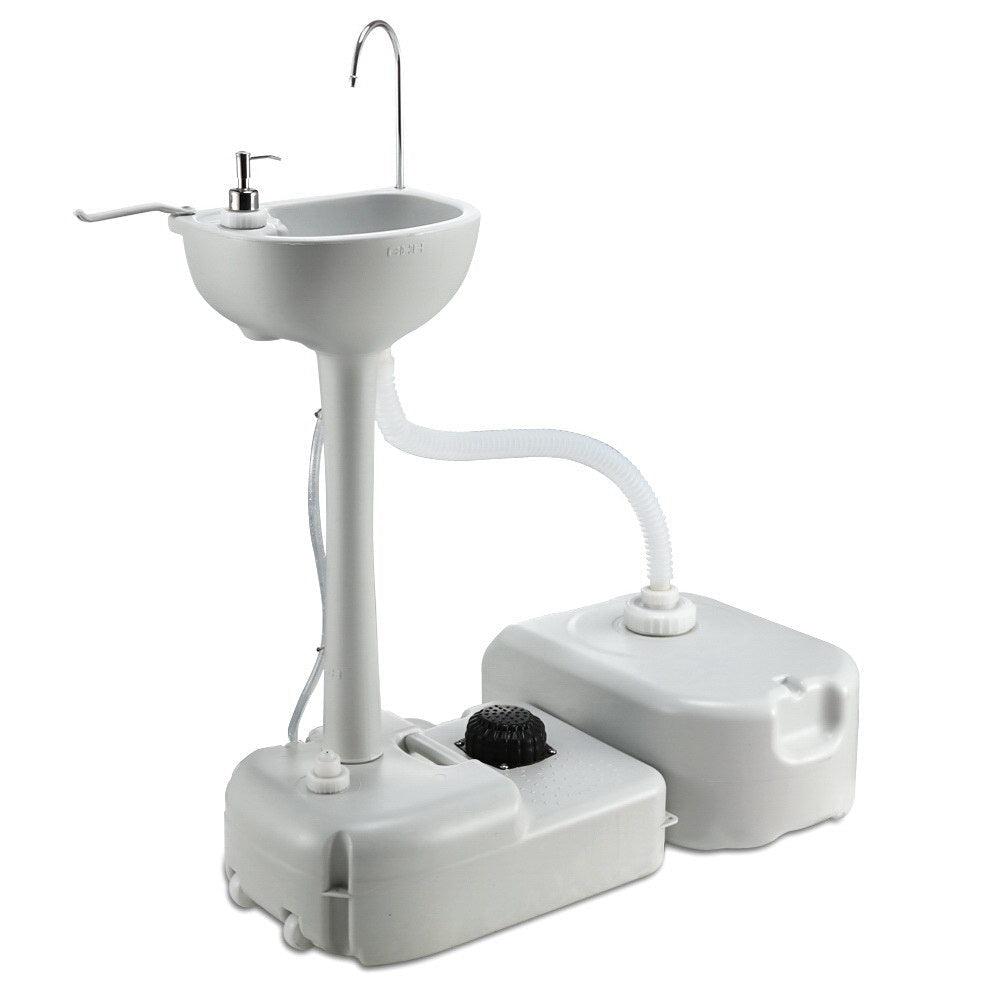 Weisshorn Portable Camping Hand Wash Sink – 43L Water Capacity