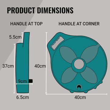 Flat Out 20m Drink Water Hose Kit – 7.5m on Compact Reel + 12.5m on Narrow Reel — photo 6