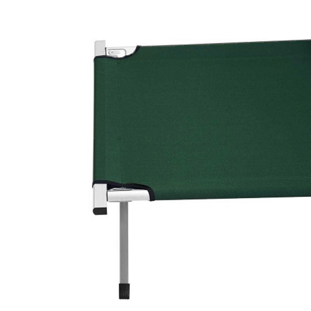 Camping Bed Folding Stretcher Lightweight w/ Carry Bag – Green — photo 6