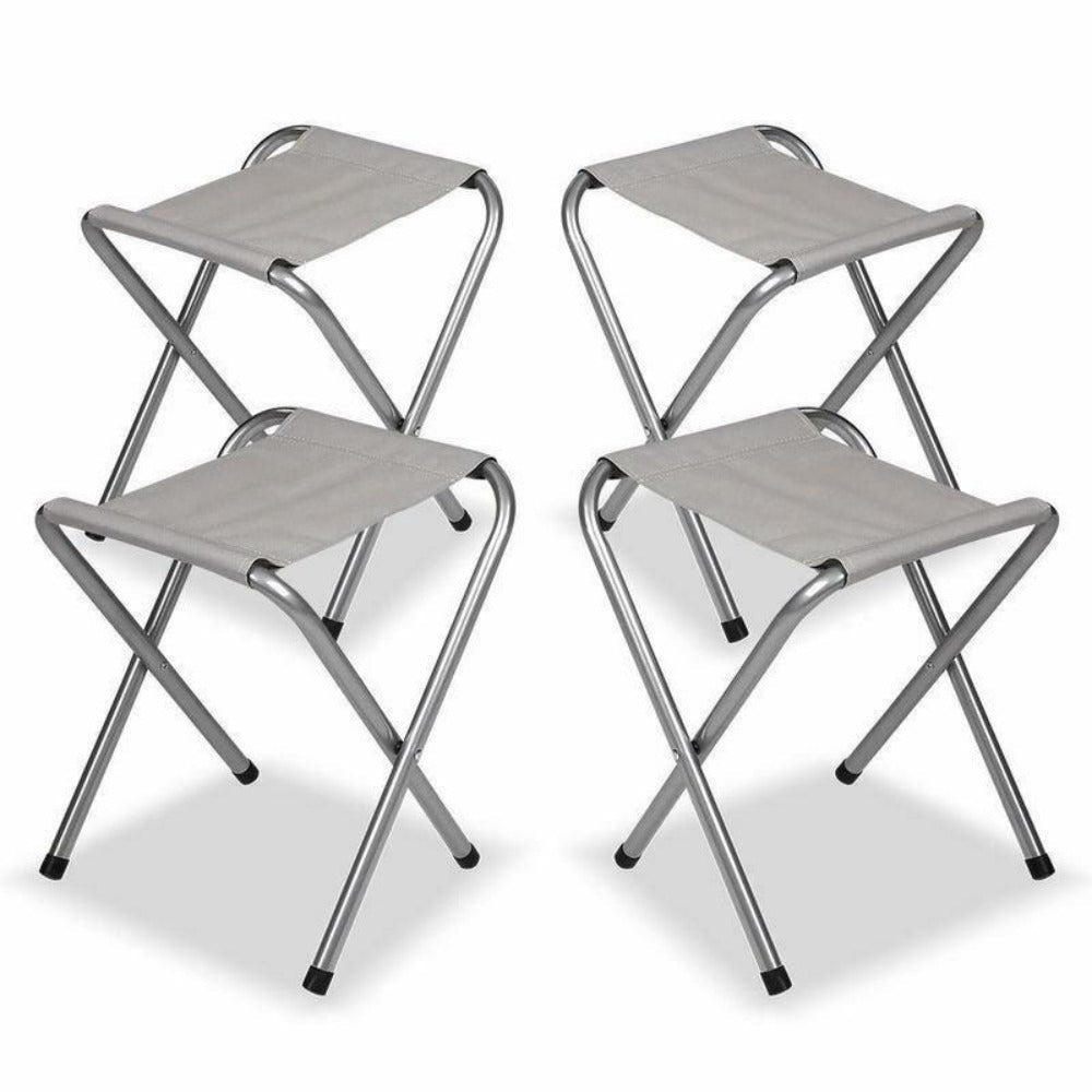 Portable Aluminium Folding Picnic Table & 4 Chairs Set – Perfect for Camping, BBQs, and Outdoor Fun — photo 2