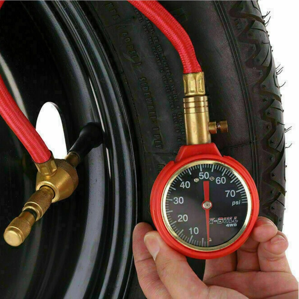 X-BULL Rapid Tyre Deflator with Pressure Gauge – 4WD Air Valve Tool — photo 3