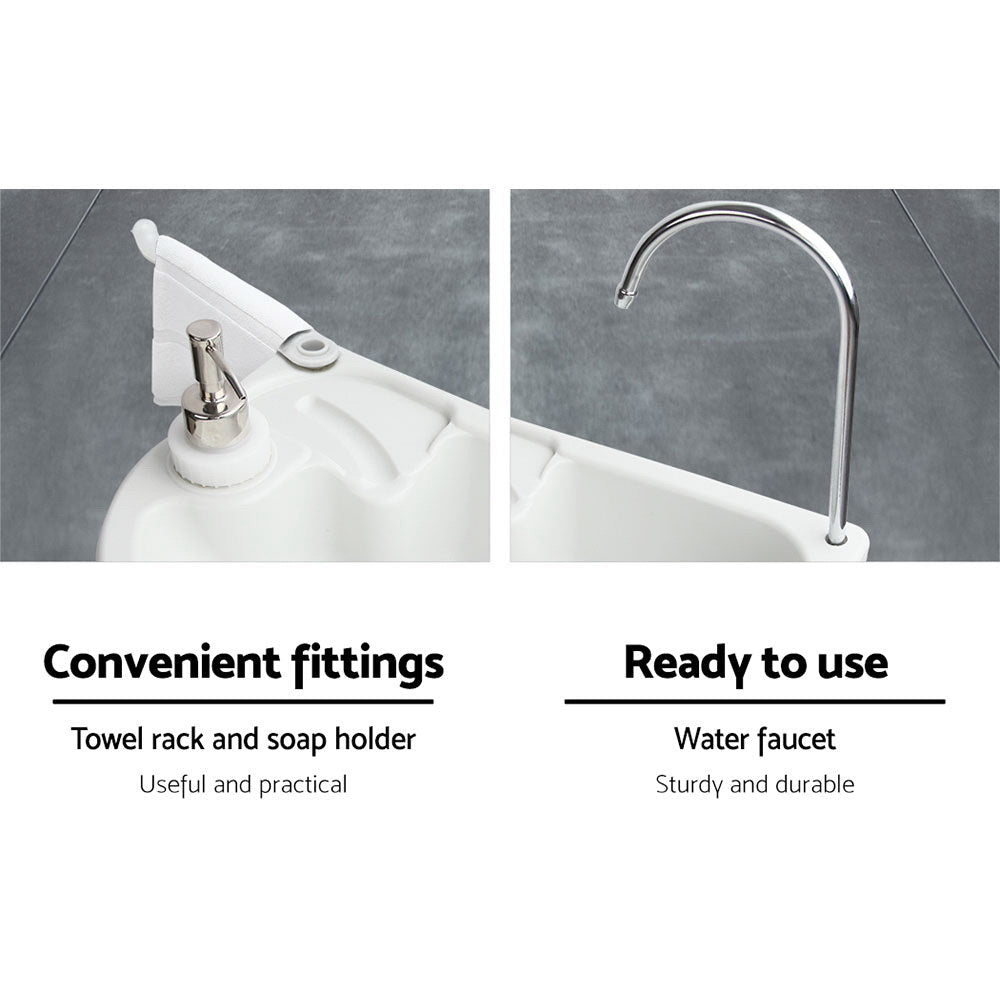 Weisshorn Portable Camping Hand Wash Sink – 19L Water Capacity — photo 4