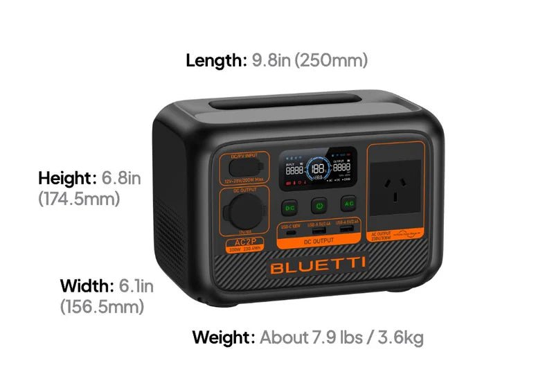 BLUETTI AC2P Portable Power Station – 300W 230Wh — photo 4