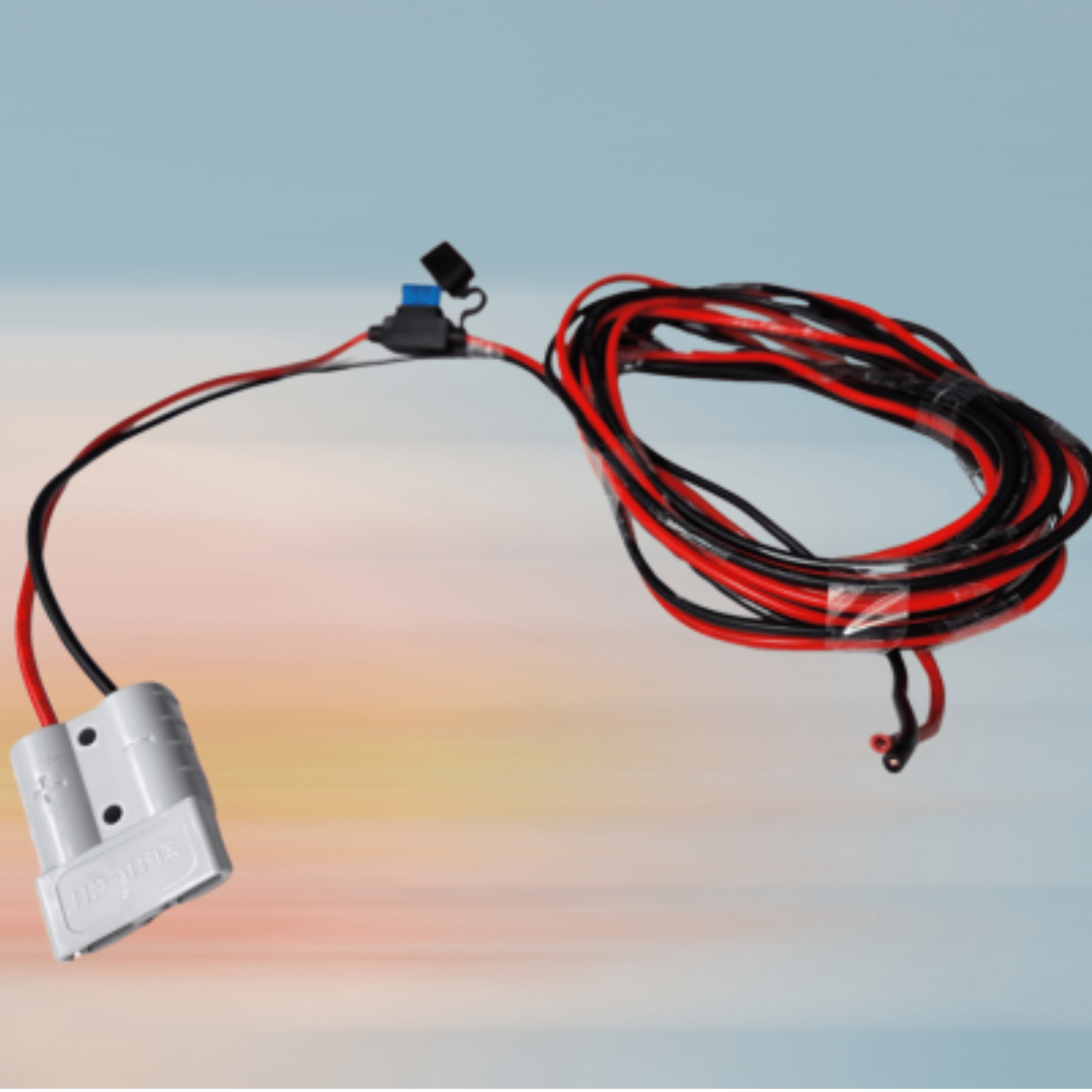 Fleximake Heavy-Duty 12VDC Anderson-Style Plug & 5M Cable with Automotive In-Line Fuse – 15A — photo 2