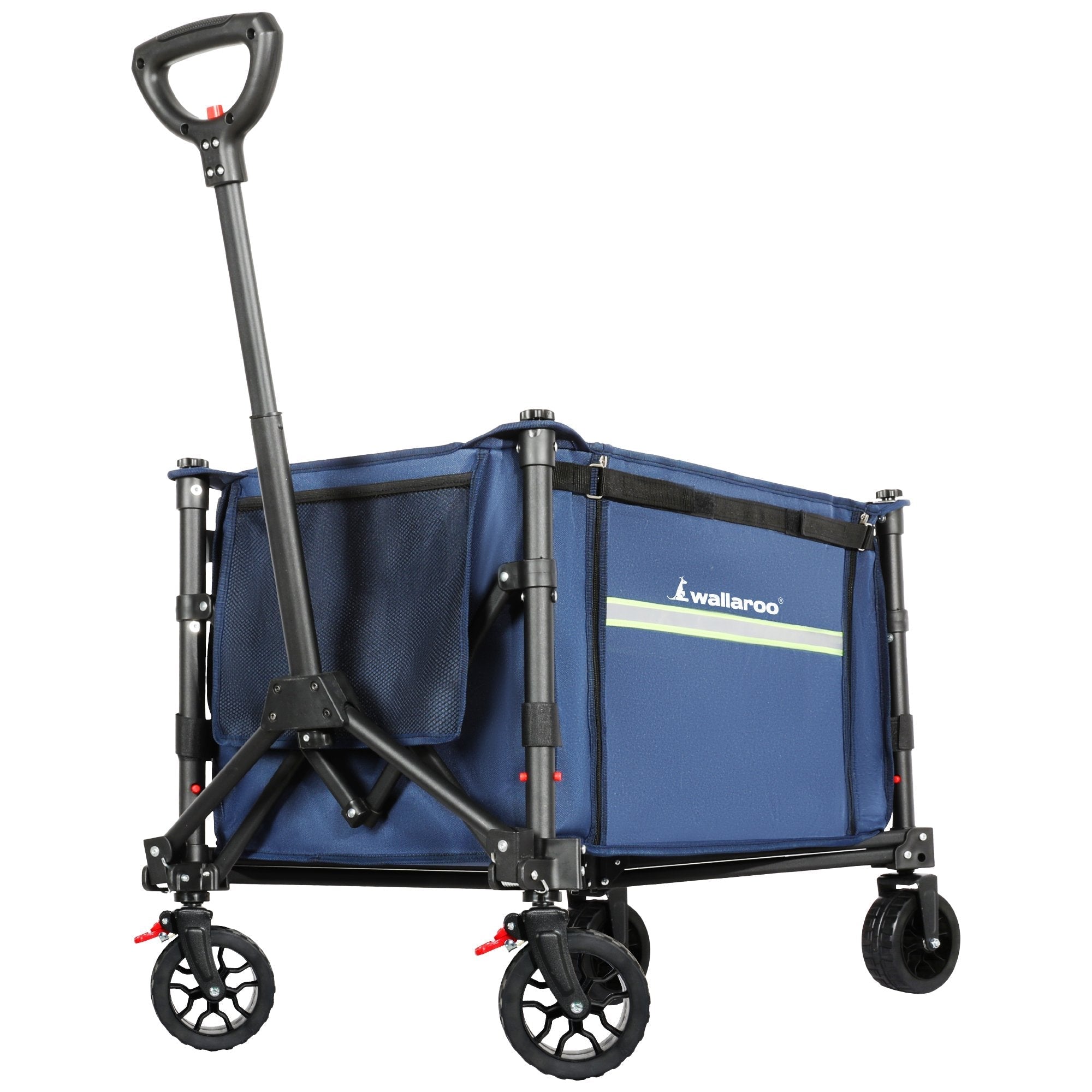 Wallaroo 120L Collapsible Camping Trolley – Built to Cart Big Loads