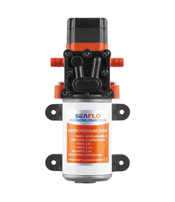 Seaflo 22 Series 12V Diaphragm Water Pump - 5L/Min — photo 2