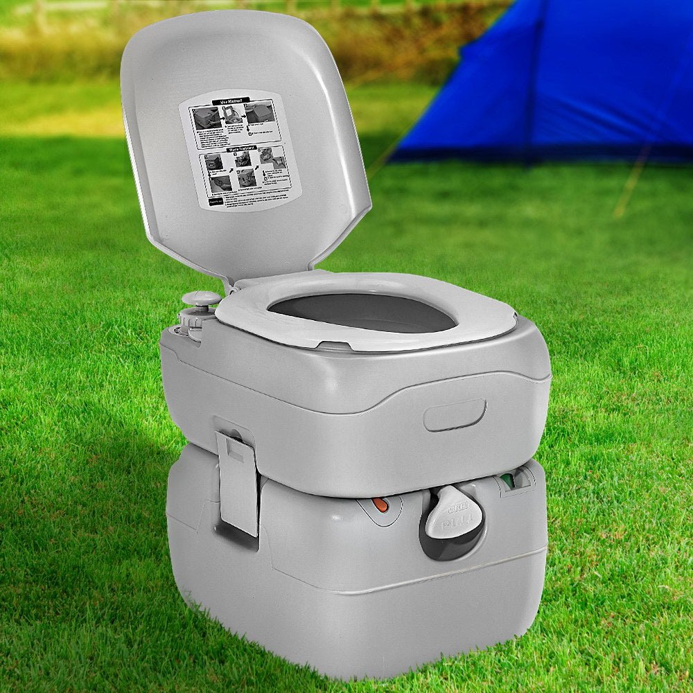 Weisshorn 22L Portable Camping Toilet – Outdoor Flush Potty for Camping, Boating & Road Trips — photo 8