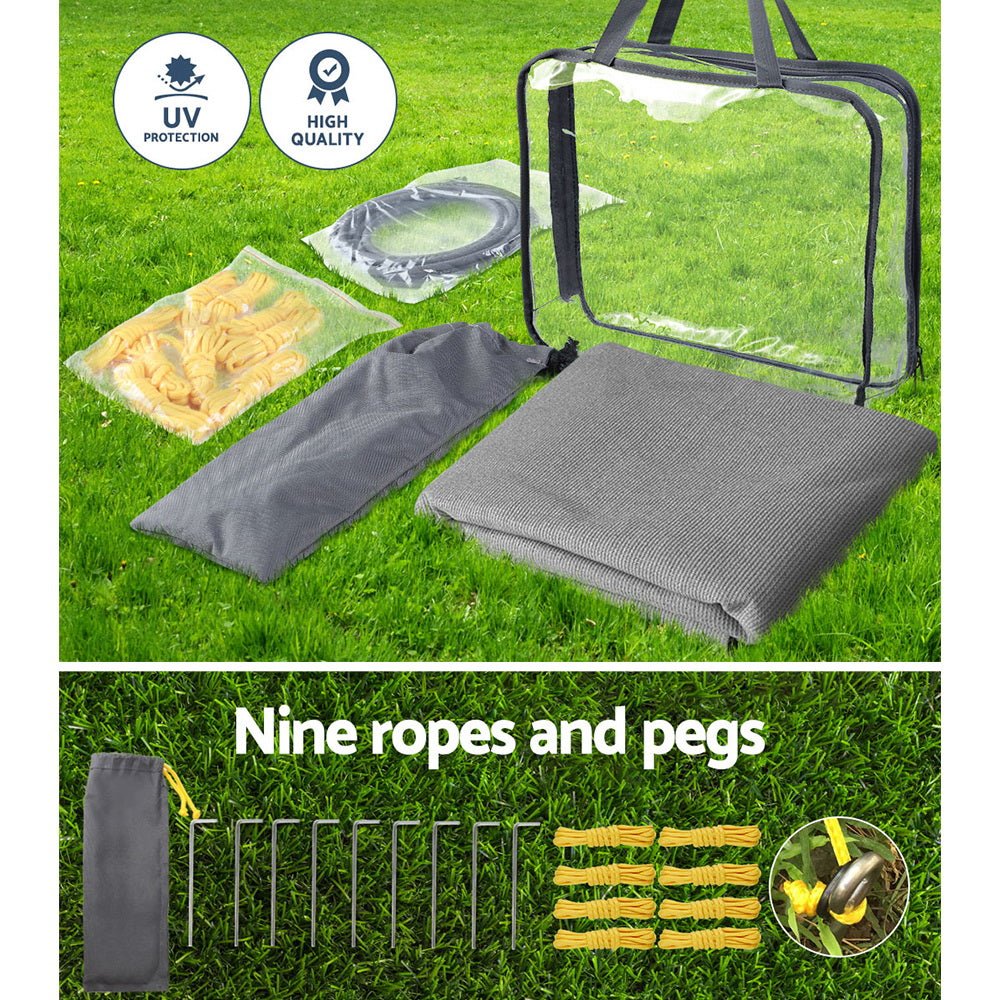 Caravan Privacy Screen for Roll Out Awning 3.7X1.95M — photo 7