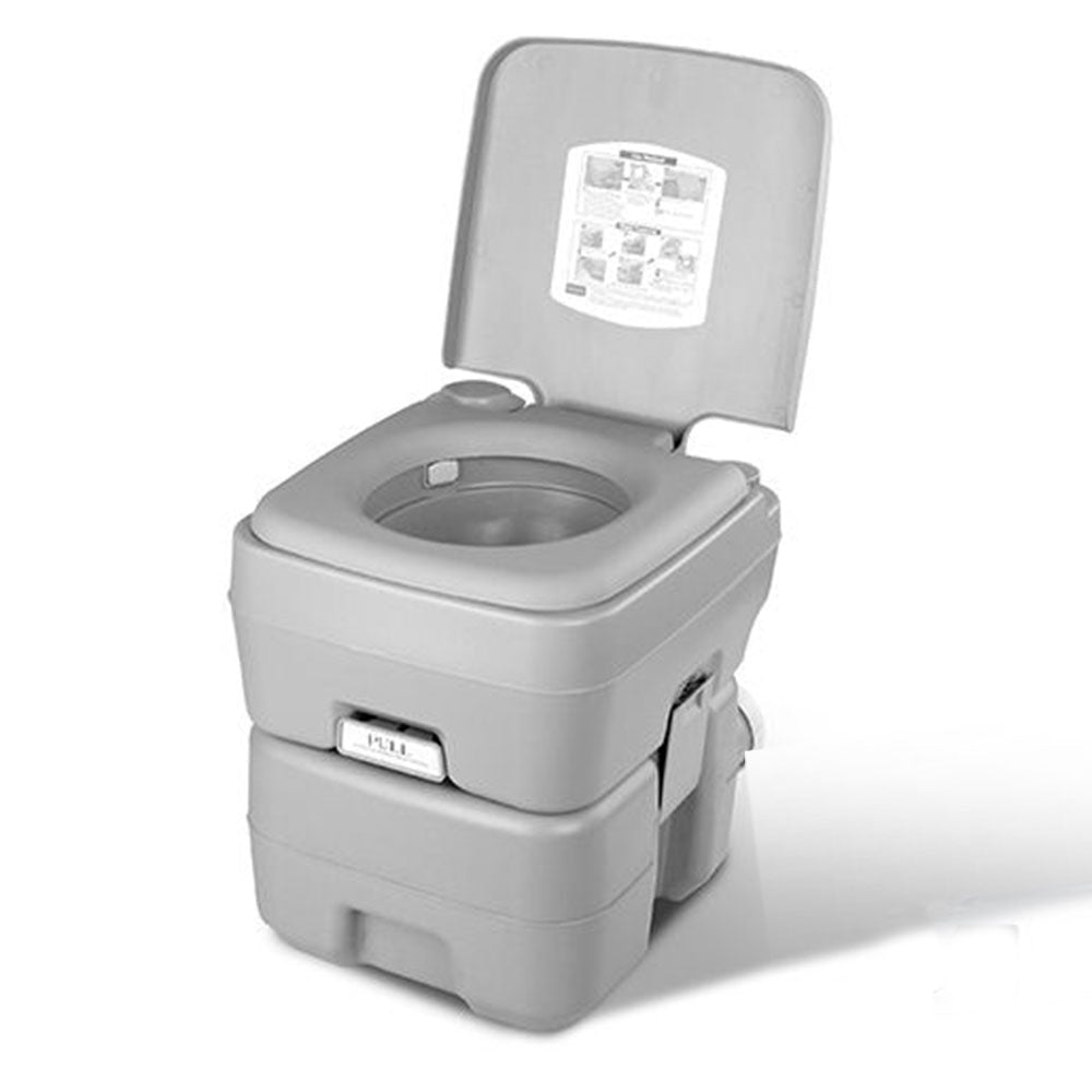 20L Outdoor Portable Camping Toilet – 50 Flushes | Self-Contained & Lightweight