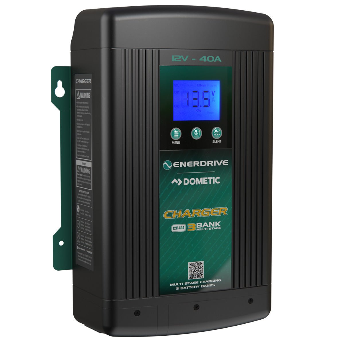 Enerdrive ePOWER Smart AC 12V Battery Charger - 40amp — photo 2