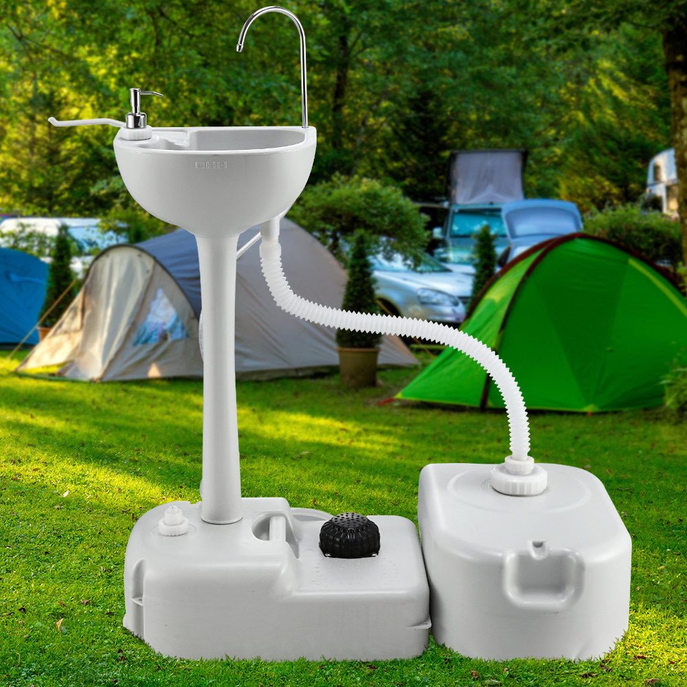 Weisshorn Portable Camping Hand Wash Sink – 43L Water Capacity — photo 7