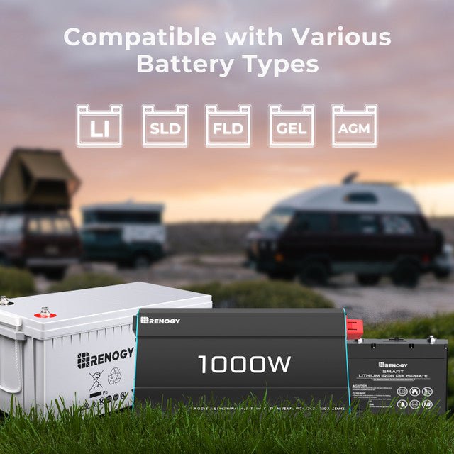 Renogy 12V 1000W Pure Sine Wave Inverter – Clean Power, Grid Priority & Fast Switching — photo 8