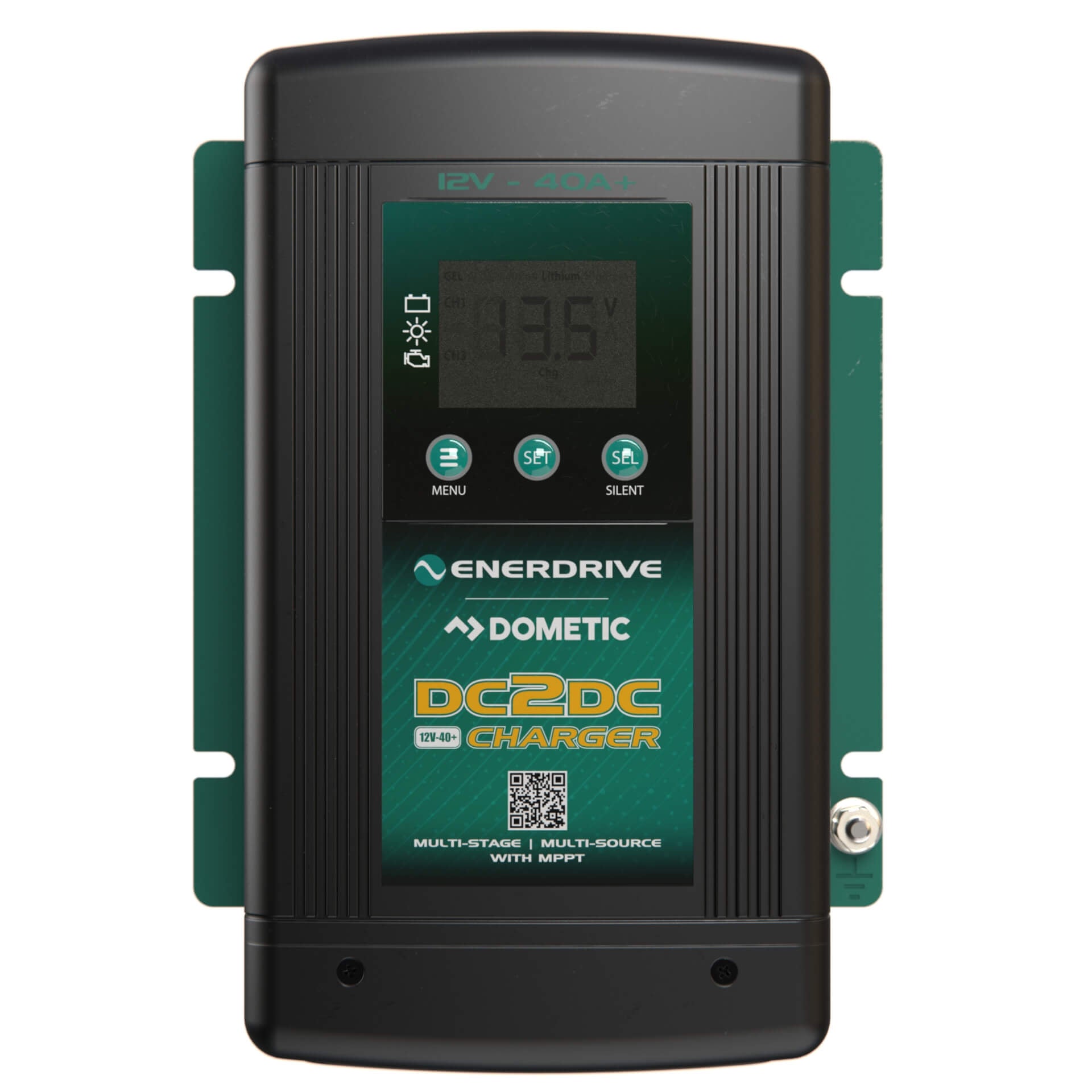 Enerdrive DC2DC Battery Charger – 12V 40A+ (Dual Input with MPPT Solar) — photo 2