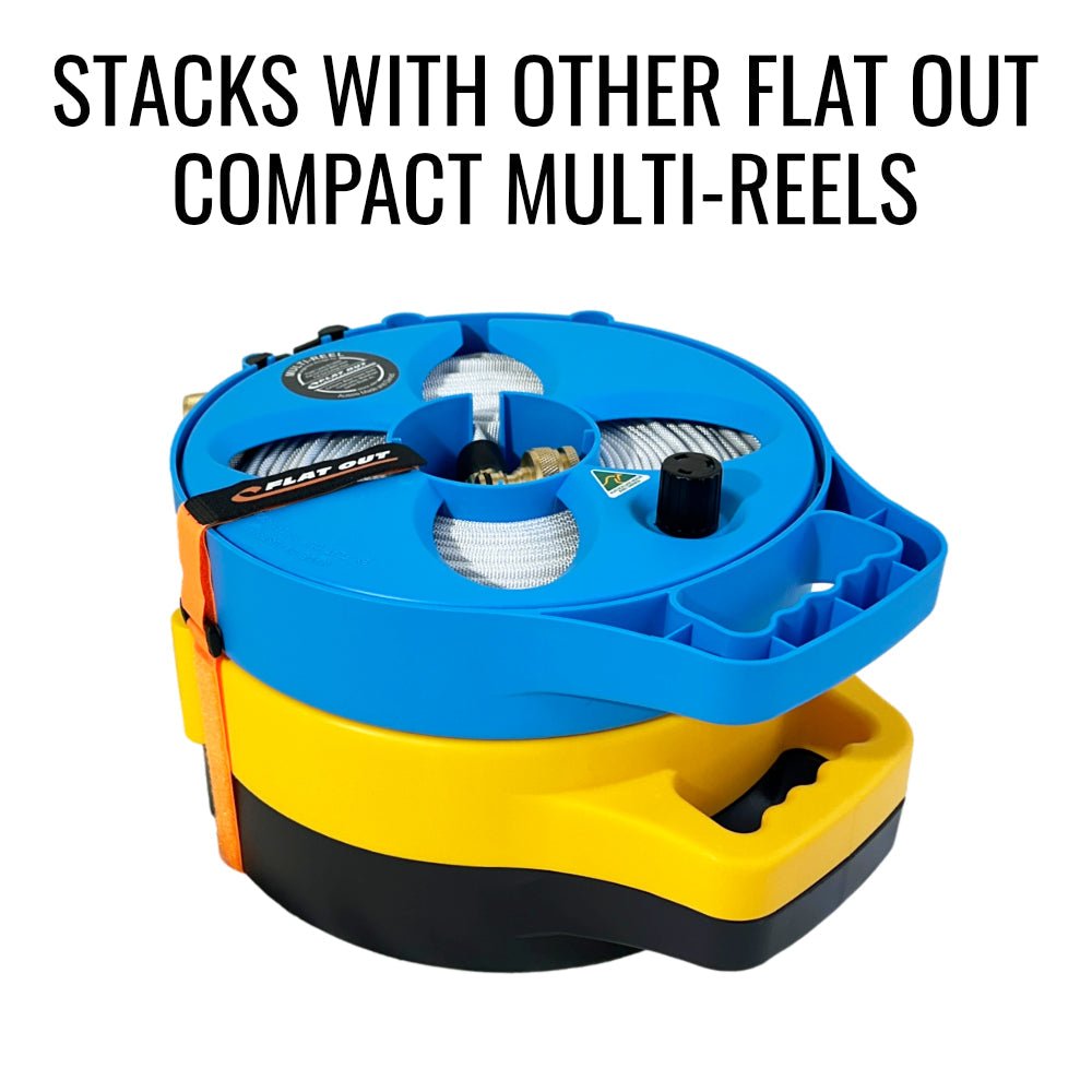 Flat Out 15m Drink Water Hose Kit – 2 x 7.5m on Compact Reels — photo 5