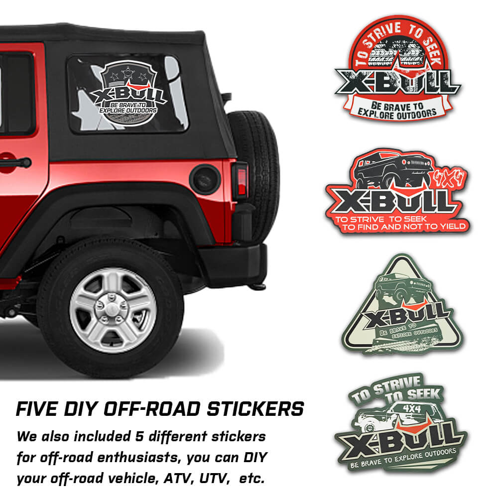 X-BULL 4WD Recovery Kit with Snatch Strap, Hitch Receiver and Bow Shackles — photo 7