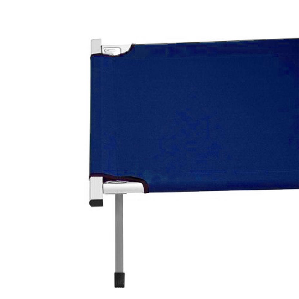 Camping Bed Folding Stretcher Lightweight w/ Carry Bag – Blue — photo 6
