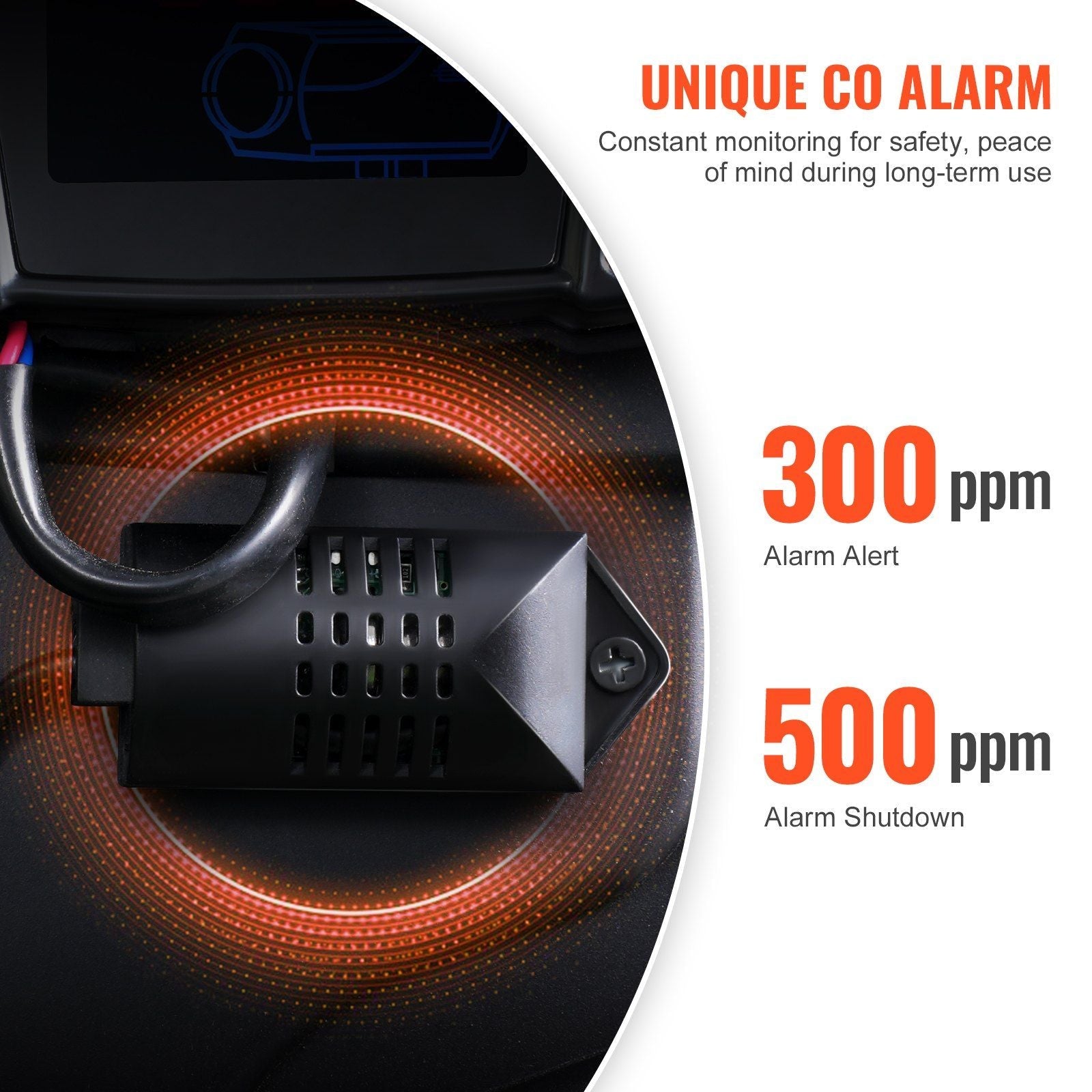 8KW Diesel Heater, 12V/24V All in One Diesel Air Heater, Bluetooth APP Control, Remote Control and Display Screen, CO Alarm, Fast Heating Horizontal Portable Diesel Heater for Vehicles, Garage — photo 4