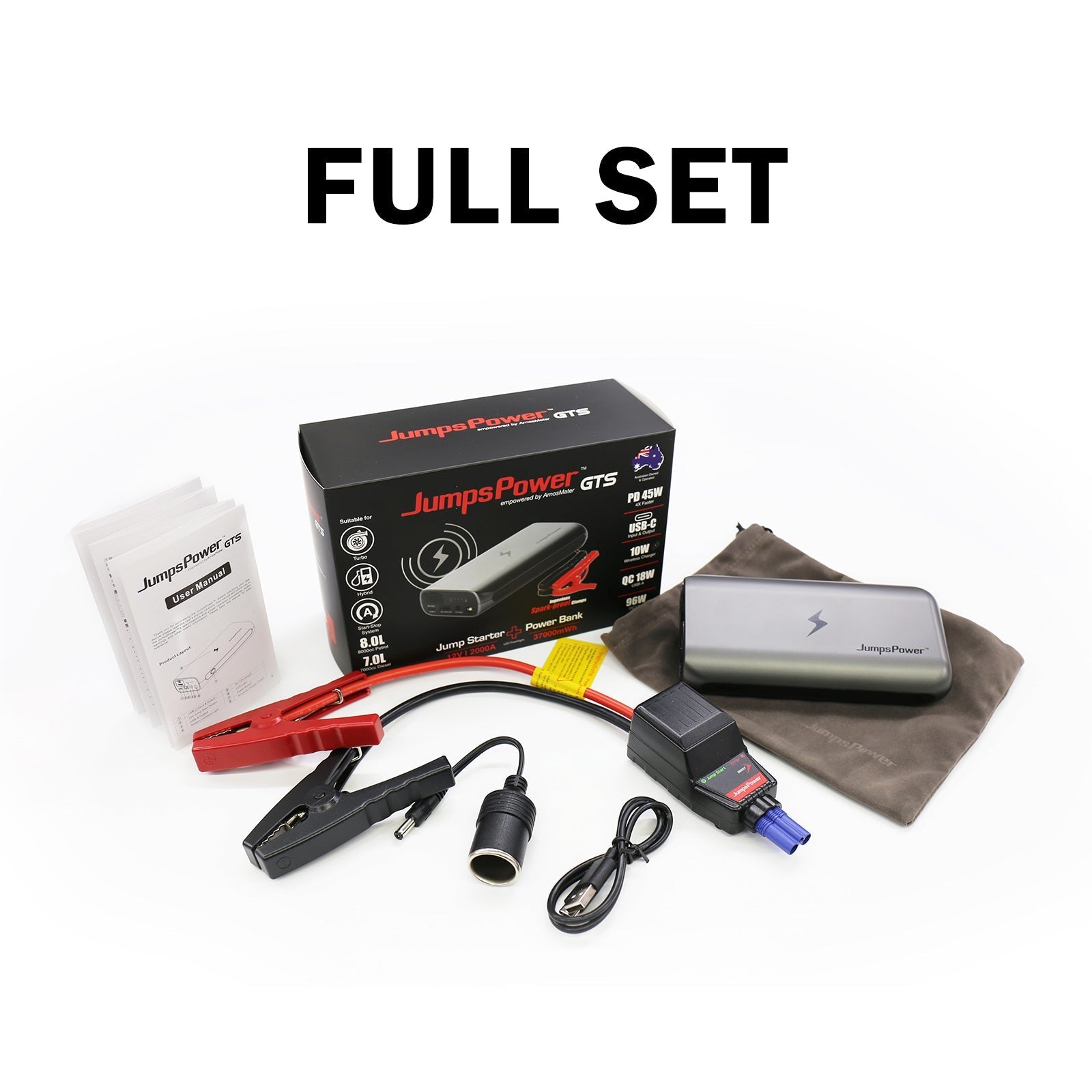 JumpsPower GT 2000A Jump Starter & Power Bank — photo 2