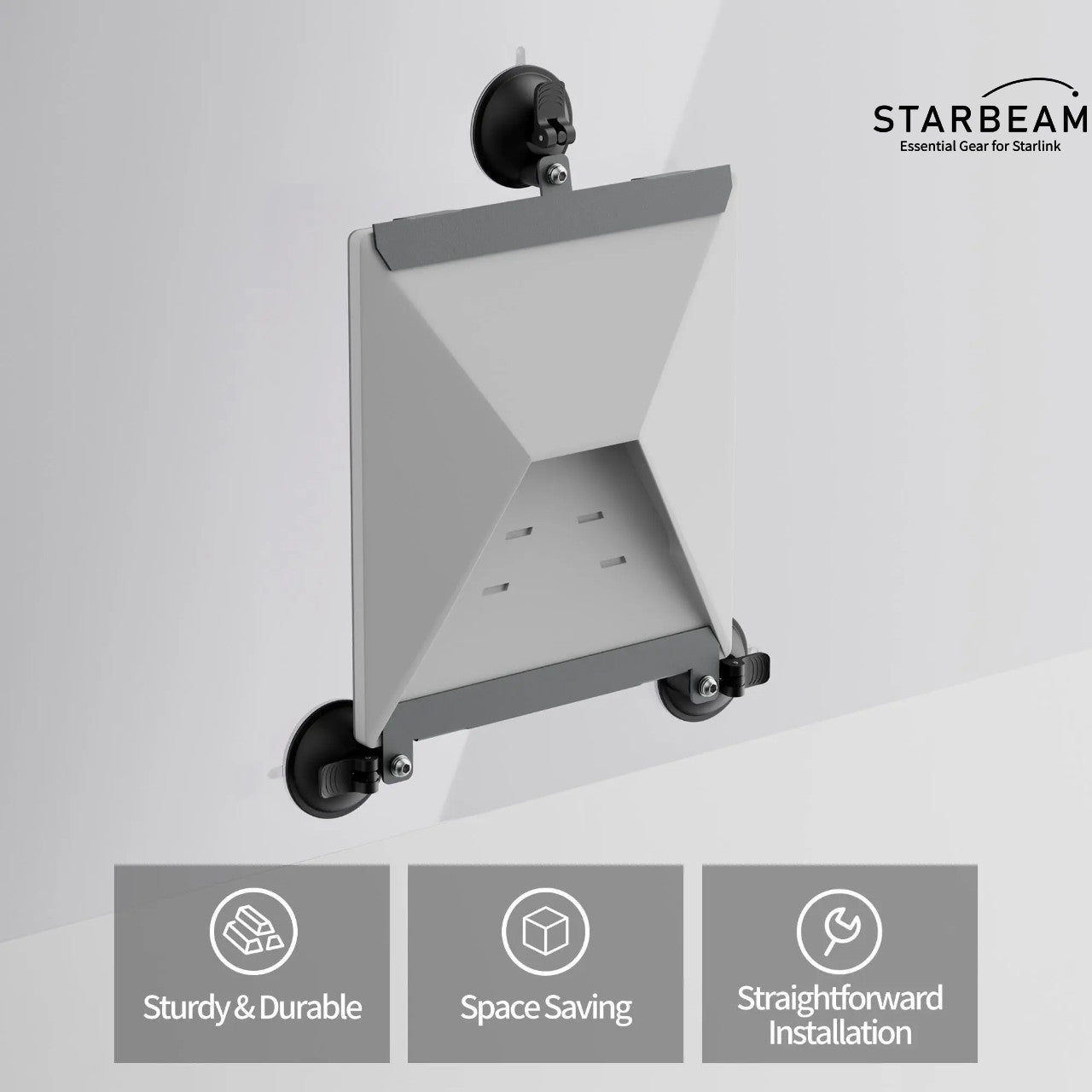 Starlink Mini Triple Suction Cup Window / Sunroof Mount — photo 2