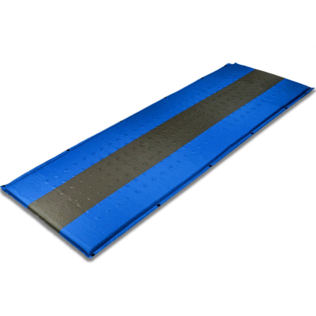 Self-Inflating Camping Mattress – 5cm Thick Air Bed for Camping, Hiking & Outdoor – Blue/Grey