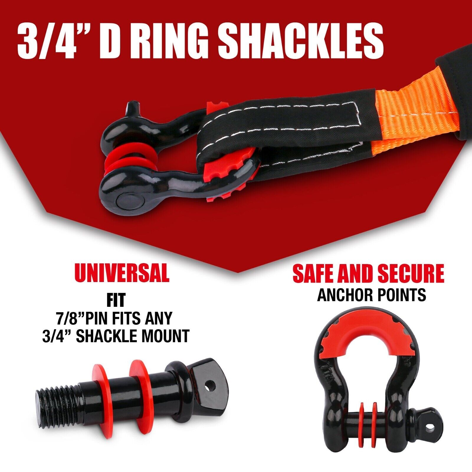 X-BULL 12-Piece Winch Recovery Kit – The Ultimate Off-Road 4X4 Solution — photo 9
