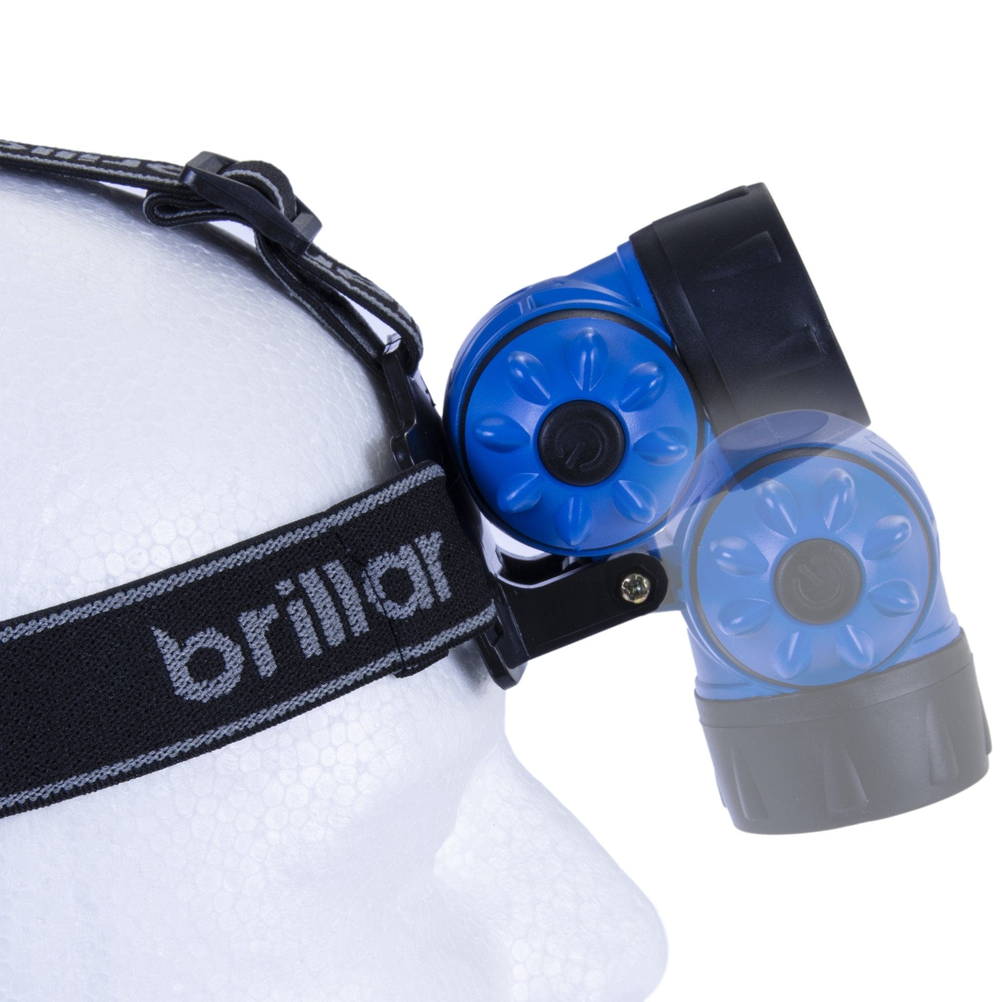 Brillar 3 Mode Headlamp – Blue | 120 Lumens COB LED with Adjustable Strap — photo 3