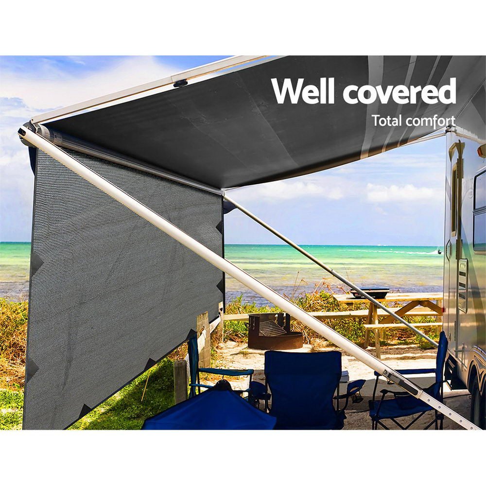 Caravan Privacy Screen for Roll Out Awning 3.7X1.95M — photo 5