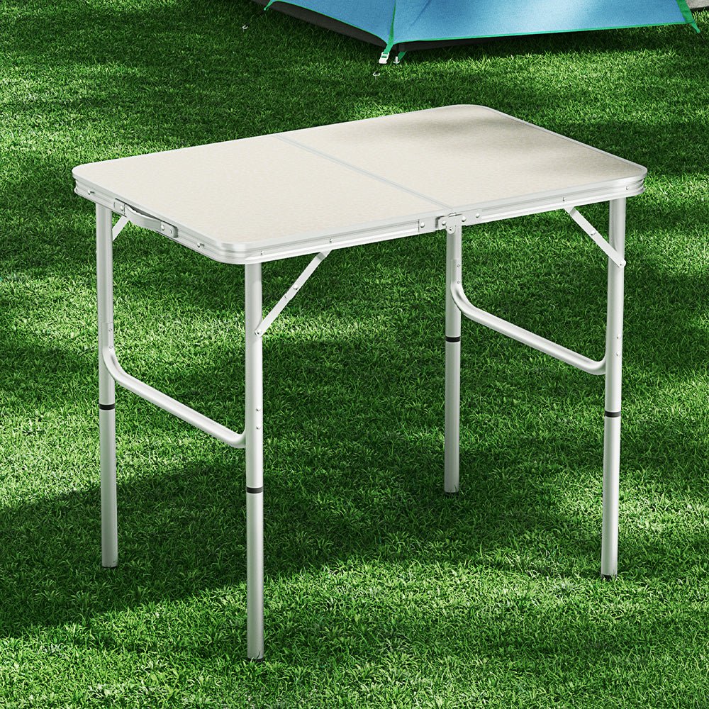 Weisshorn 90CM Folding Camping Table – Adjustable & Portable Outdoor Picnic Desk — photo 8
