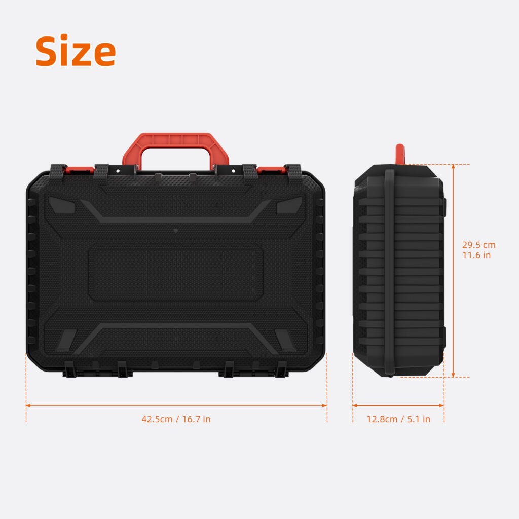 Starlink Mini Hard Protective Travel Case – Rugged PP Shell + Custom Foam Interior — photo 2