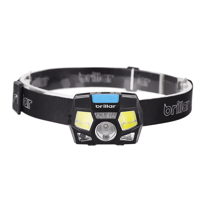 Brillar Sixth Sense – 200 Lumen Rechargeable Headlamp with Motion Sensor