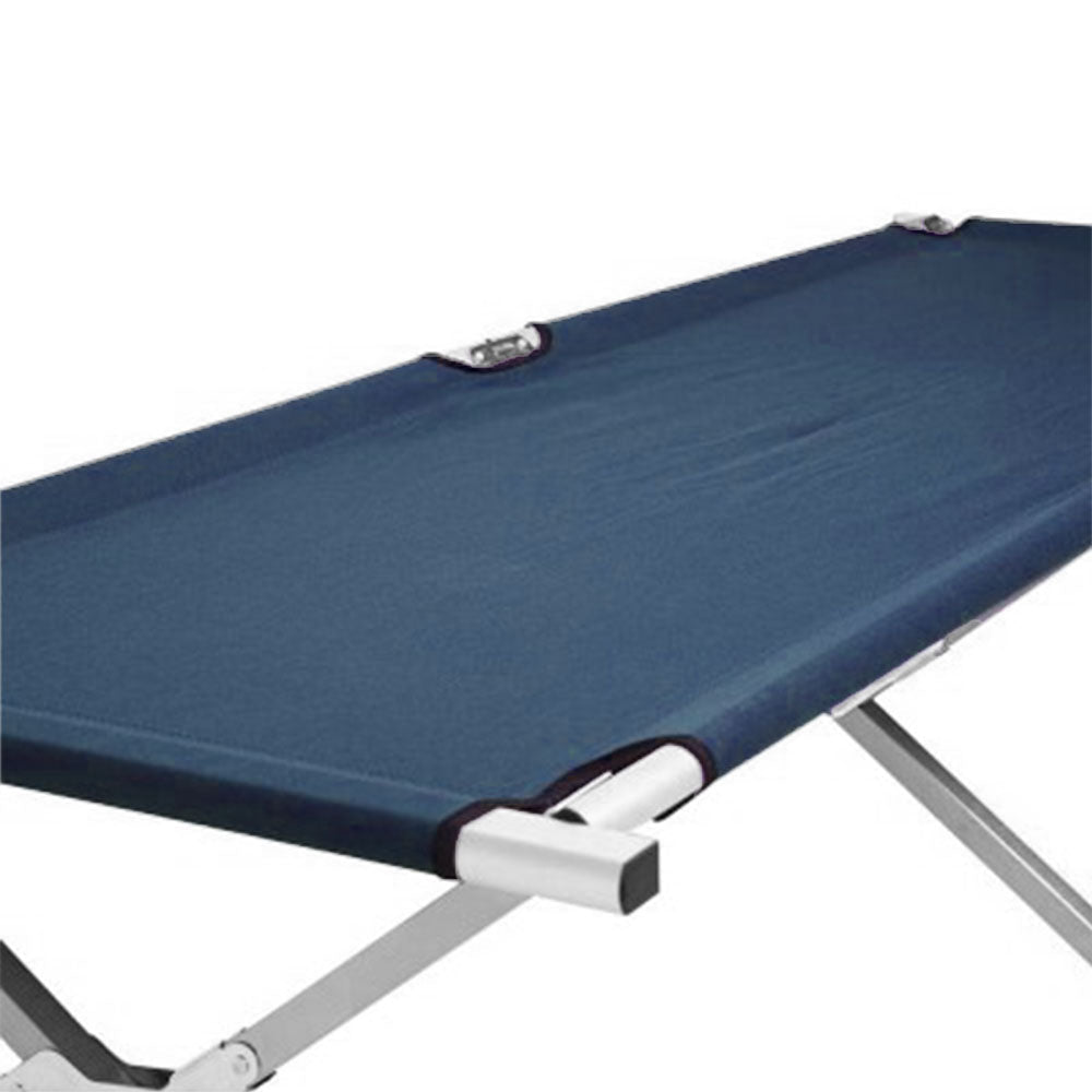 Camping Bed Folding Stretcher Lightweight w/ Carry Bag – Navy — photo 7