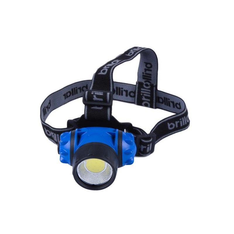 3 Mode COB LED Headlamp – Black/Blue | 120 Lumen, Adjustable & Hands-Free — photo 3