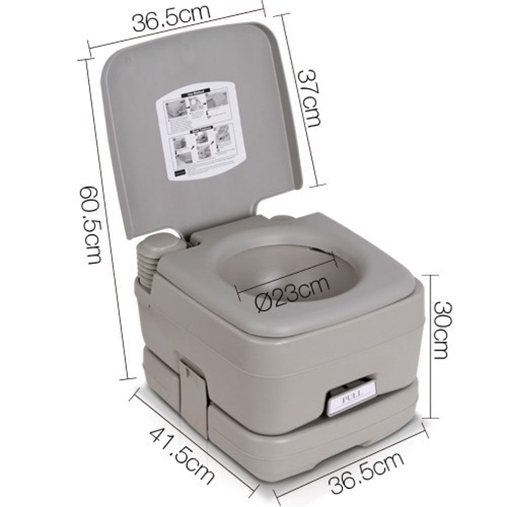 10L Outdoor Portable Camping Toilet with Carry Bag – Lightweight, Leak-Proof & Travel-Ready — photo 7