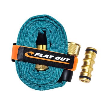 Flat Out 2.5m Drink Water Hose Extension - Optional Brass Coupler — photo 2