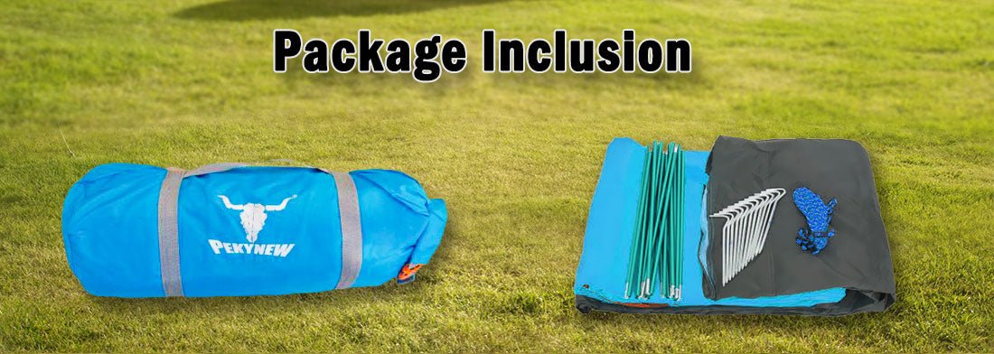 2-Person Lightweight Waterproof Camping Tent – Blue | Hiking, Backpacking, Cycling Ready — photo 9