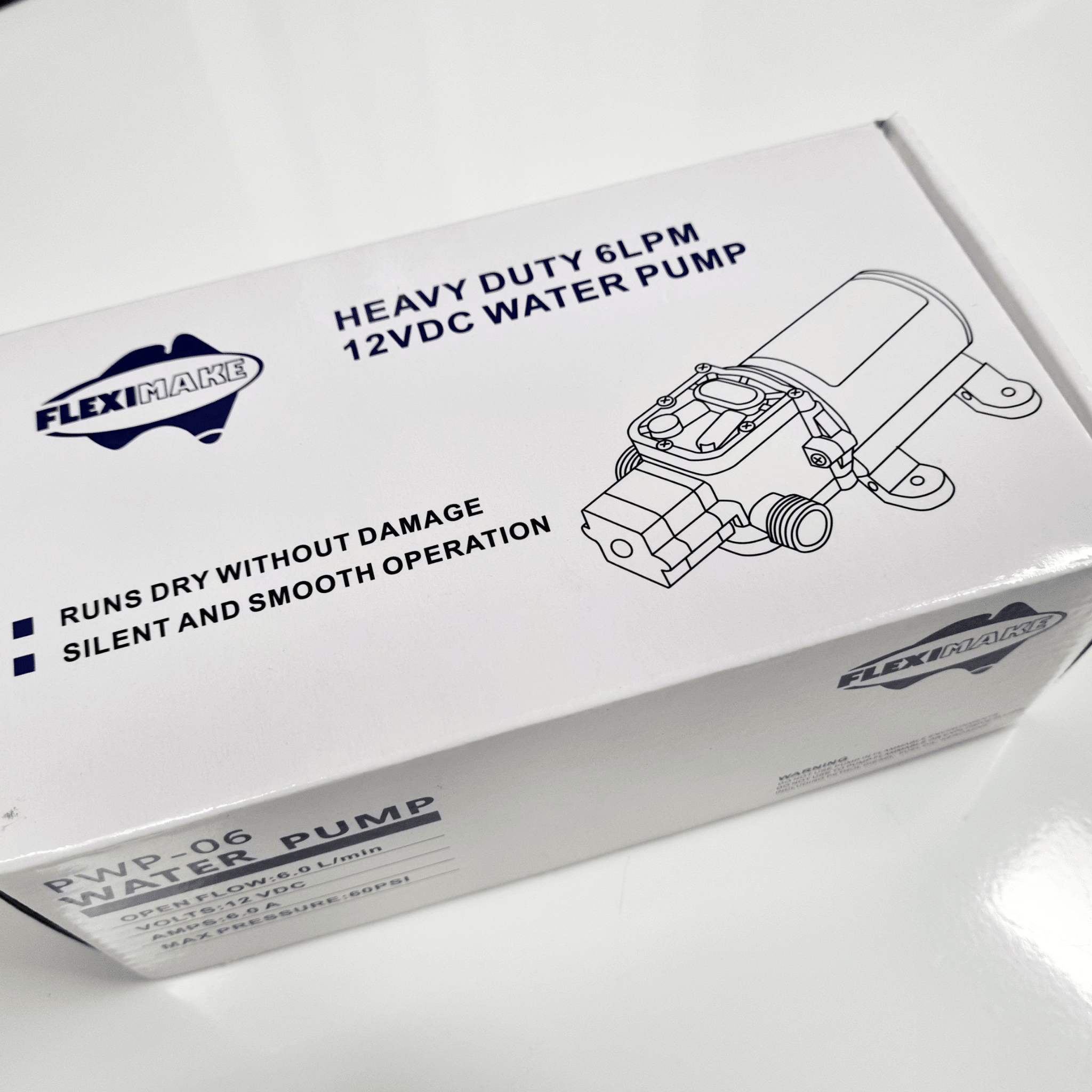 Fleximake Heavy-Duty 12V Water Pump – 6L/Min — photo 3